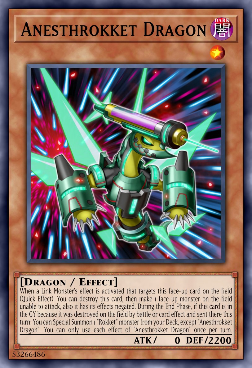 Anesthrokket Dragon