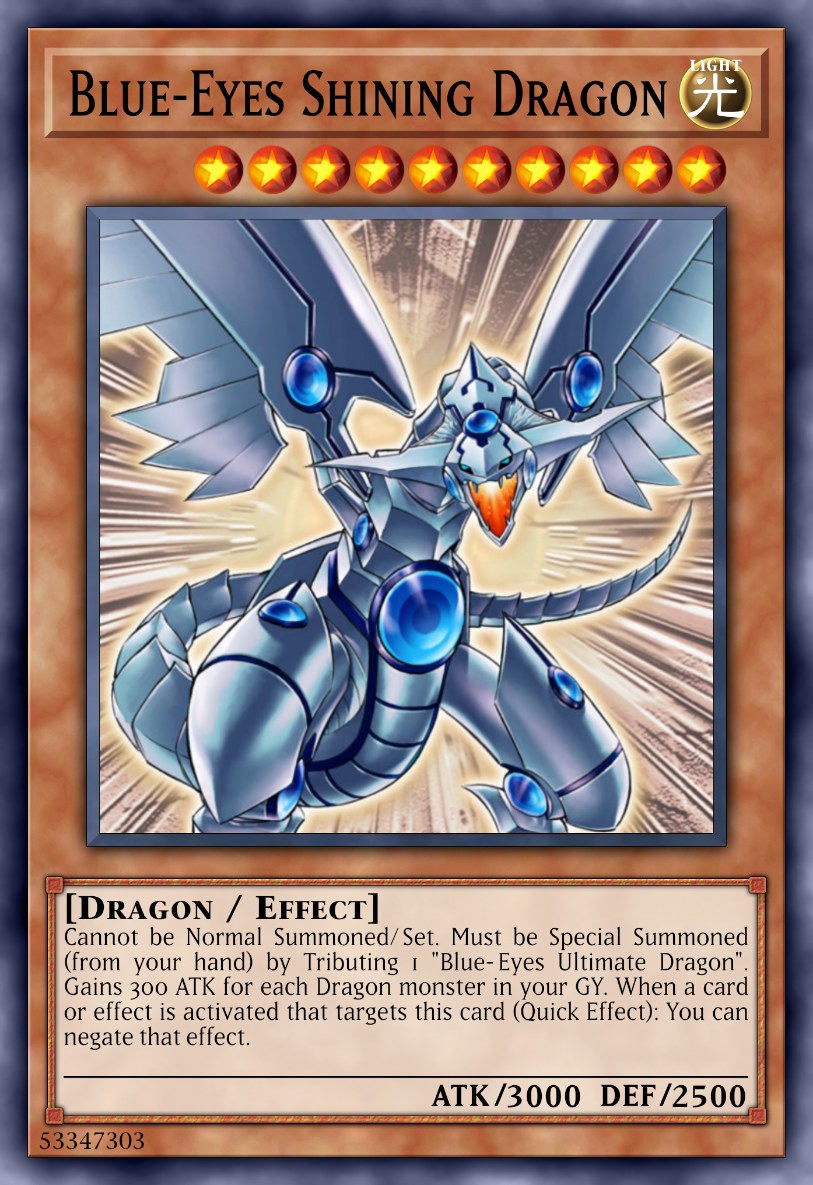 Blue-Eyes Shining Dragon