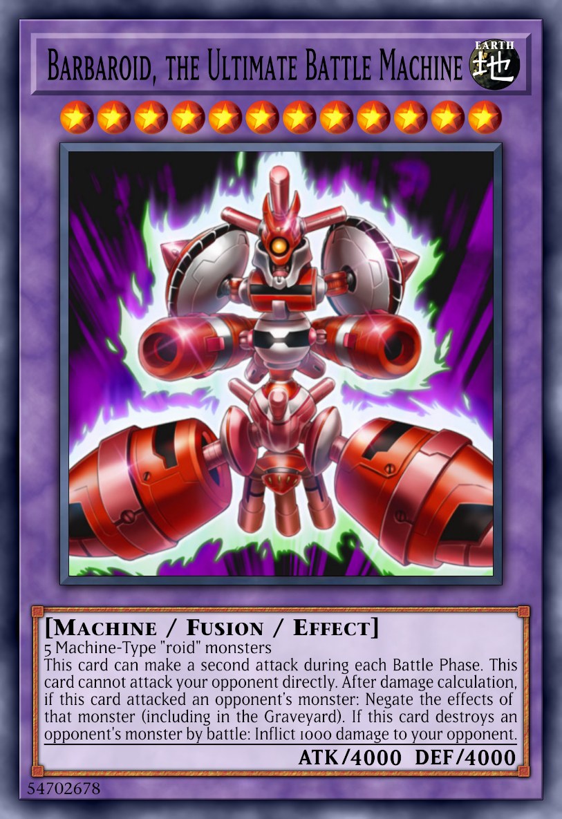Barbaroid, the Ultimate Battle Machine