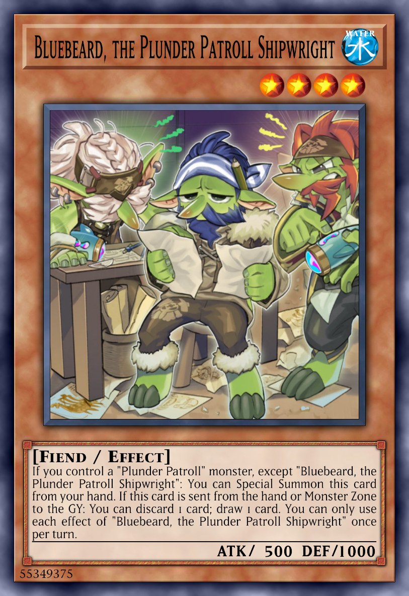 Bluebeard, the Plunder Patroll Shipwright