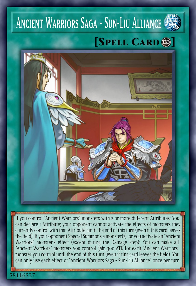 Ancient Warriors Saga - Sun-Liu Alliance