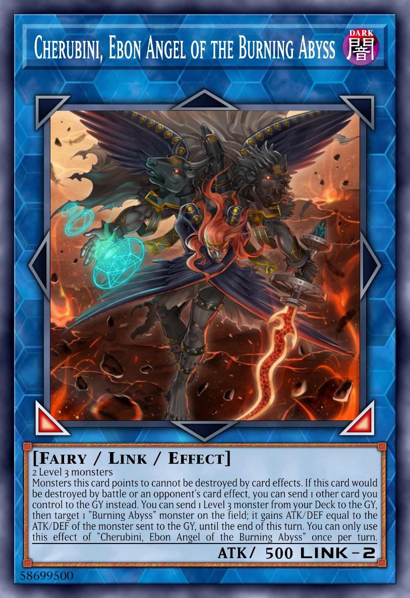 Cherubini, Ebon Angel of the Burning Abyss
