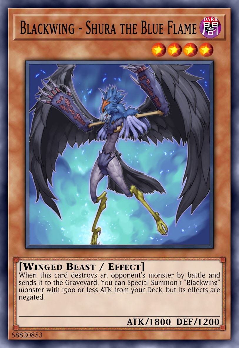 Blackwing - Shura the Blue Flame