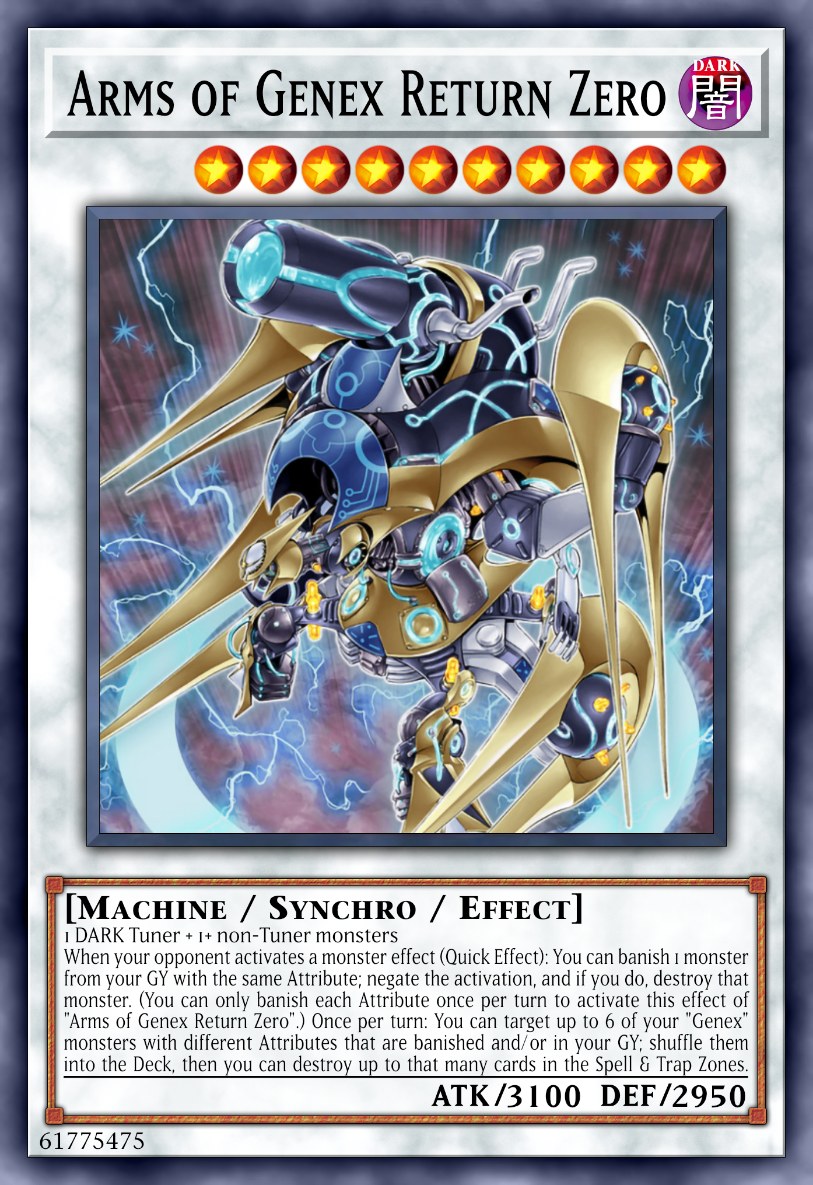 Arms of Genex Return Zero