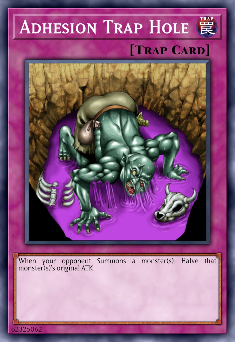 Adhesion Trap Hole