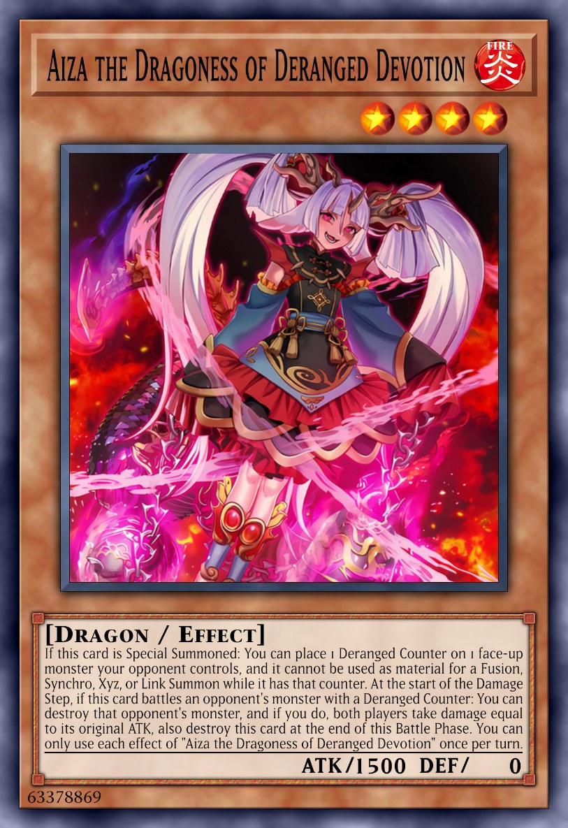 Aiza the Dragoness of Deranged Devotion