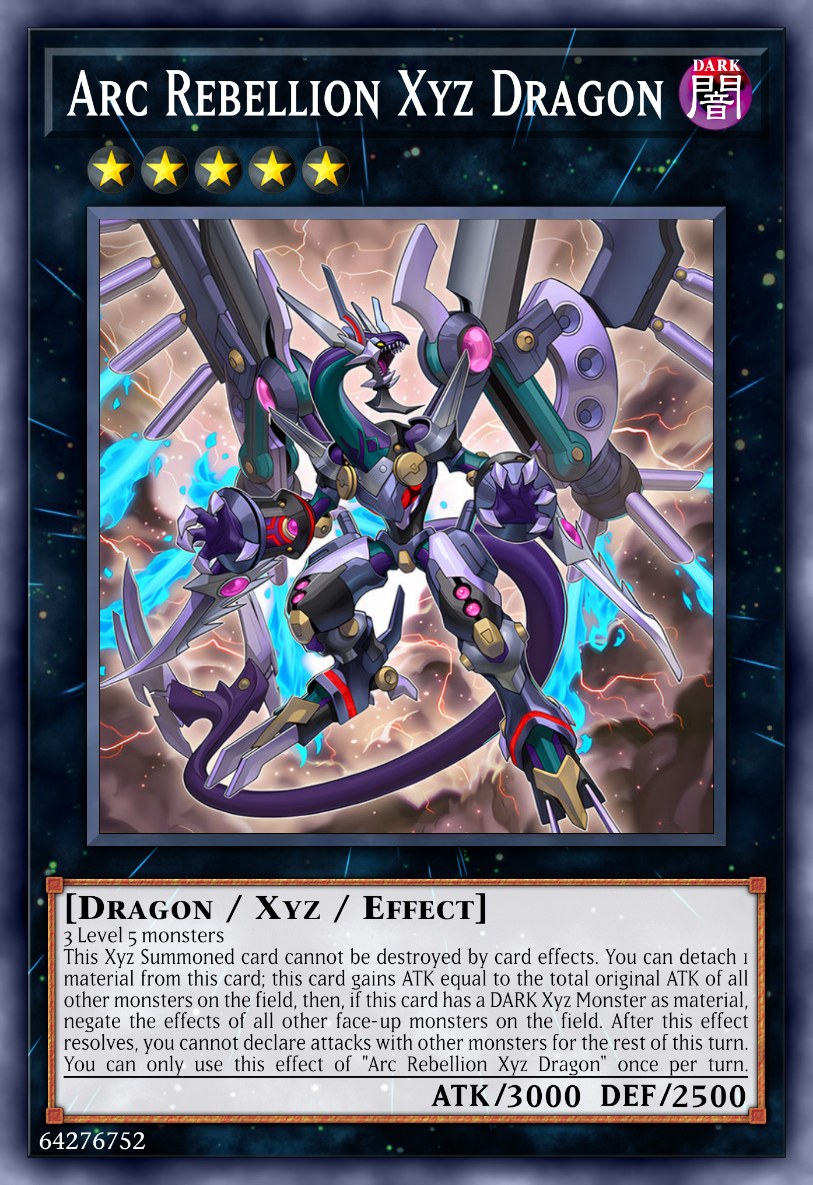 Arc Rebellion Xyz Dragon