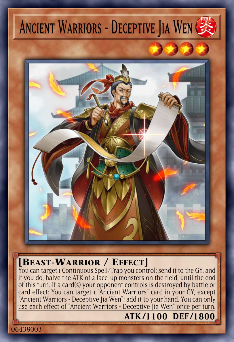 Ancient Warriors - Deceptive Jia Wen