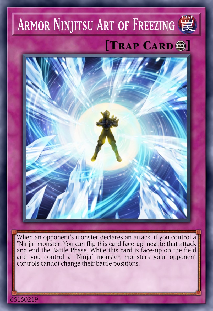 Armor Ninjitsu Art of Freezing