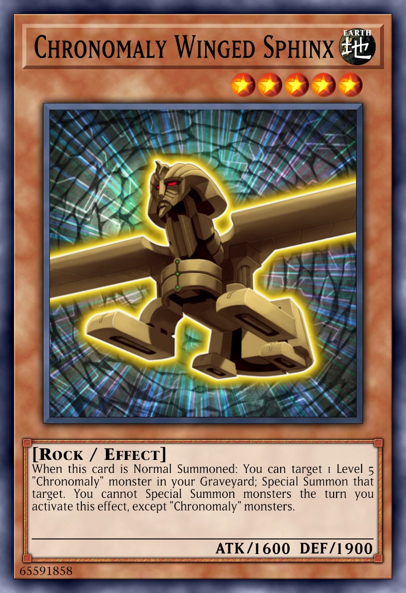 Chronomaly Winged Sphinx