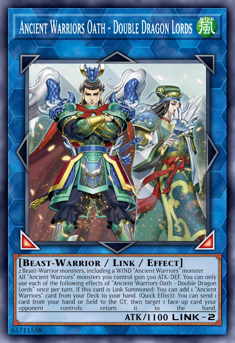 Ancient Warriors Oath - Double Dragon Lords