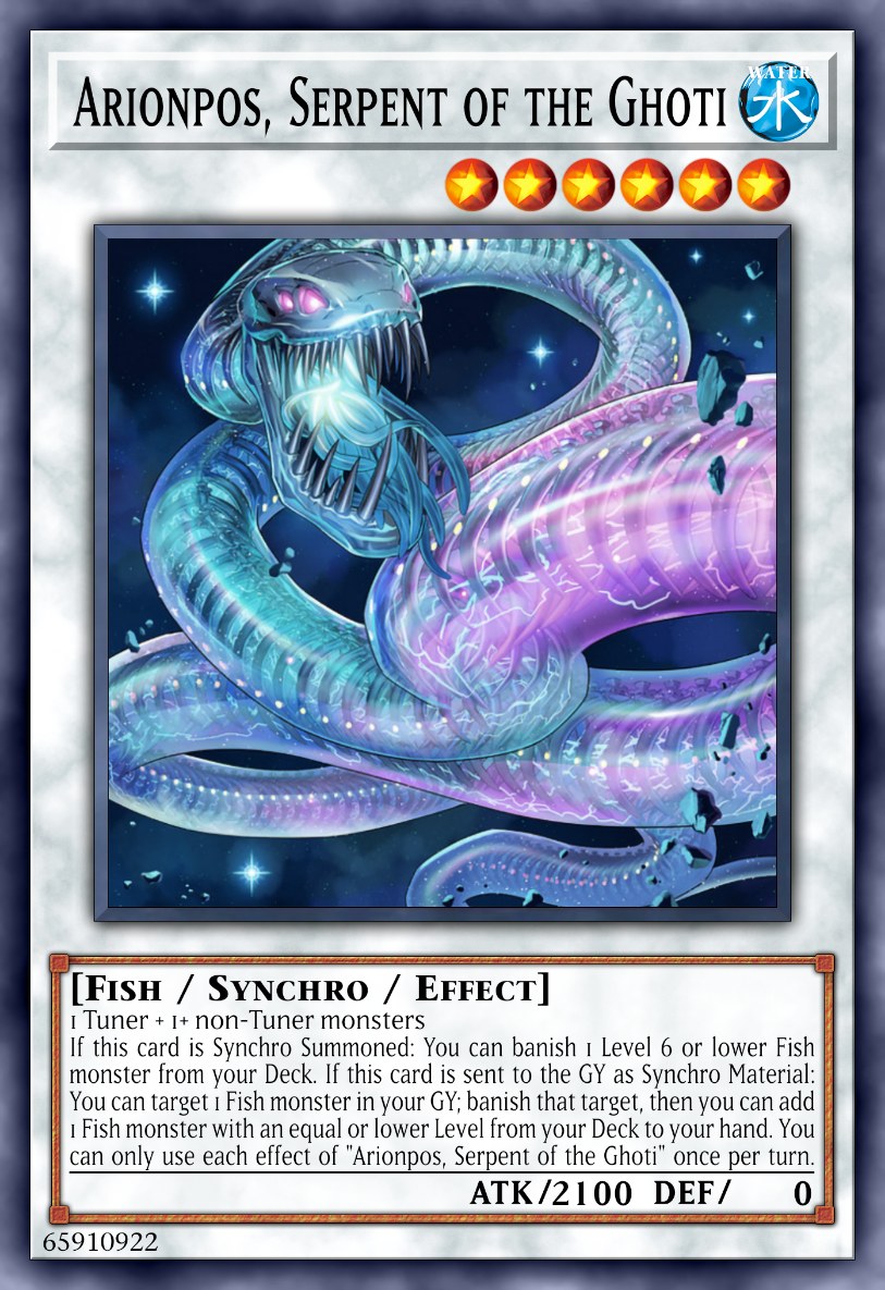 Arionpos, Serpent of the Ghoti