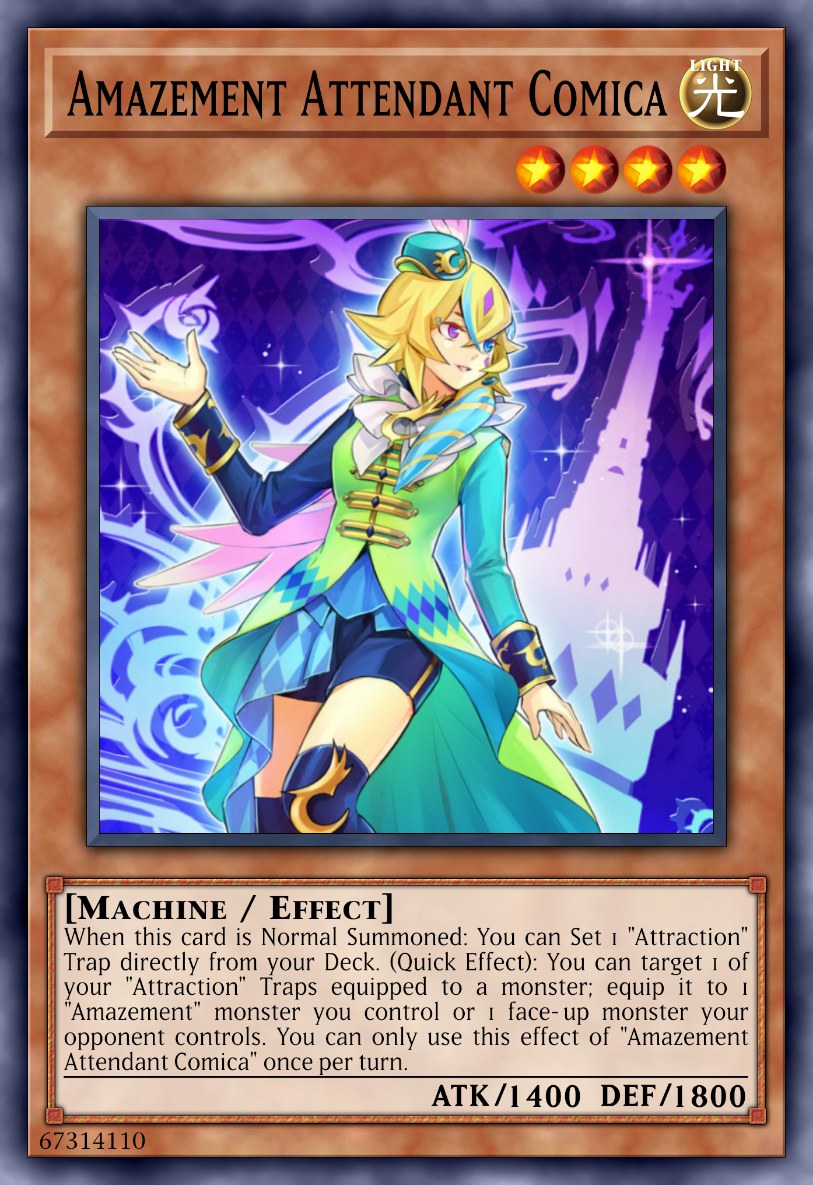 Amazement Attendant Comica