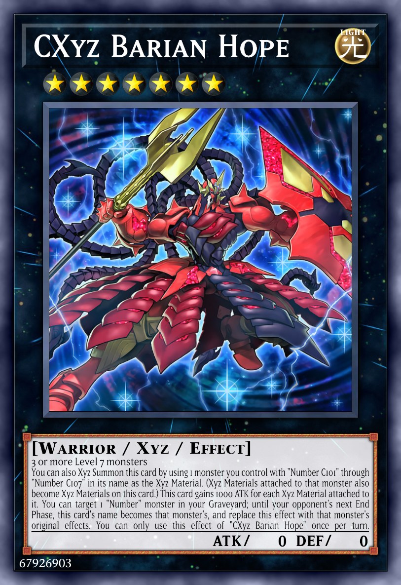 CXyz Barian Hope