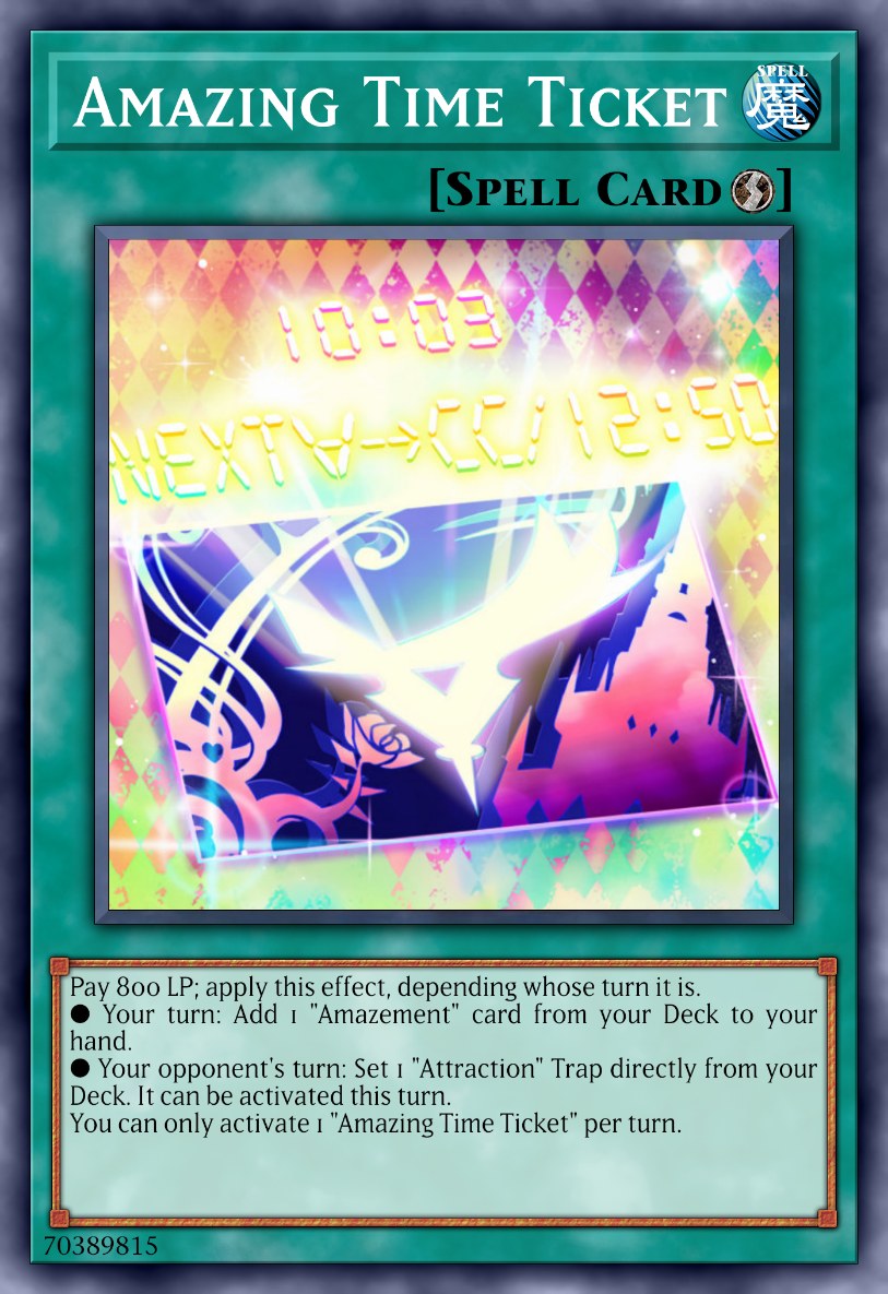 Amazing Time Ticket