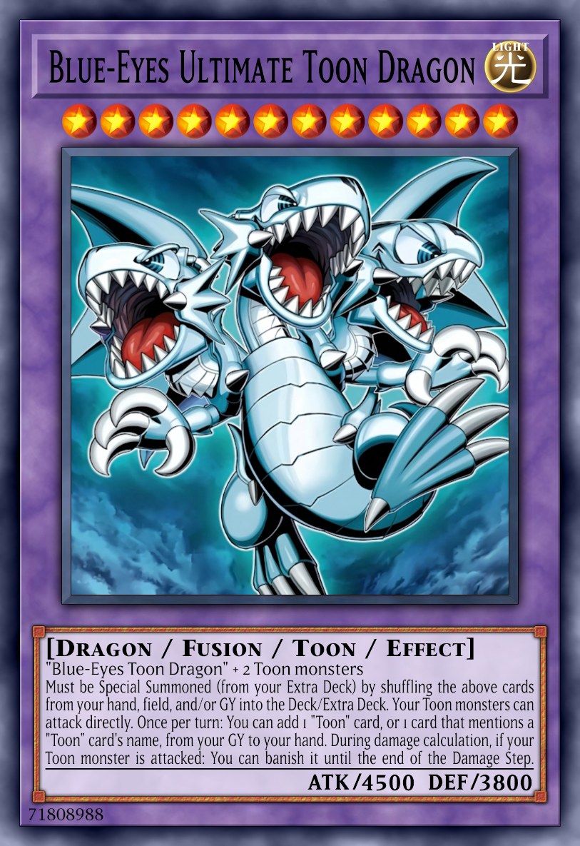 Blue-Eyes Ultimate Toon Dragon