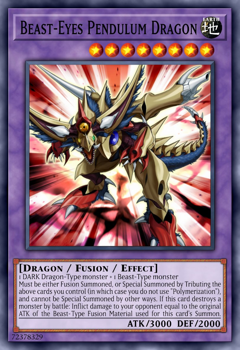 Beast-Eyes Pendulum Dragon