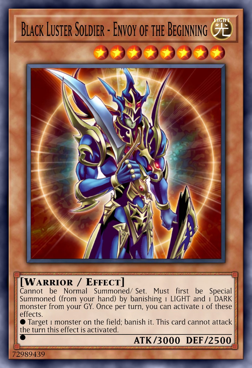 Black Luster Soldier - Envoy of the Beginning
