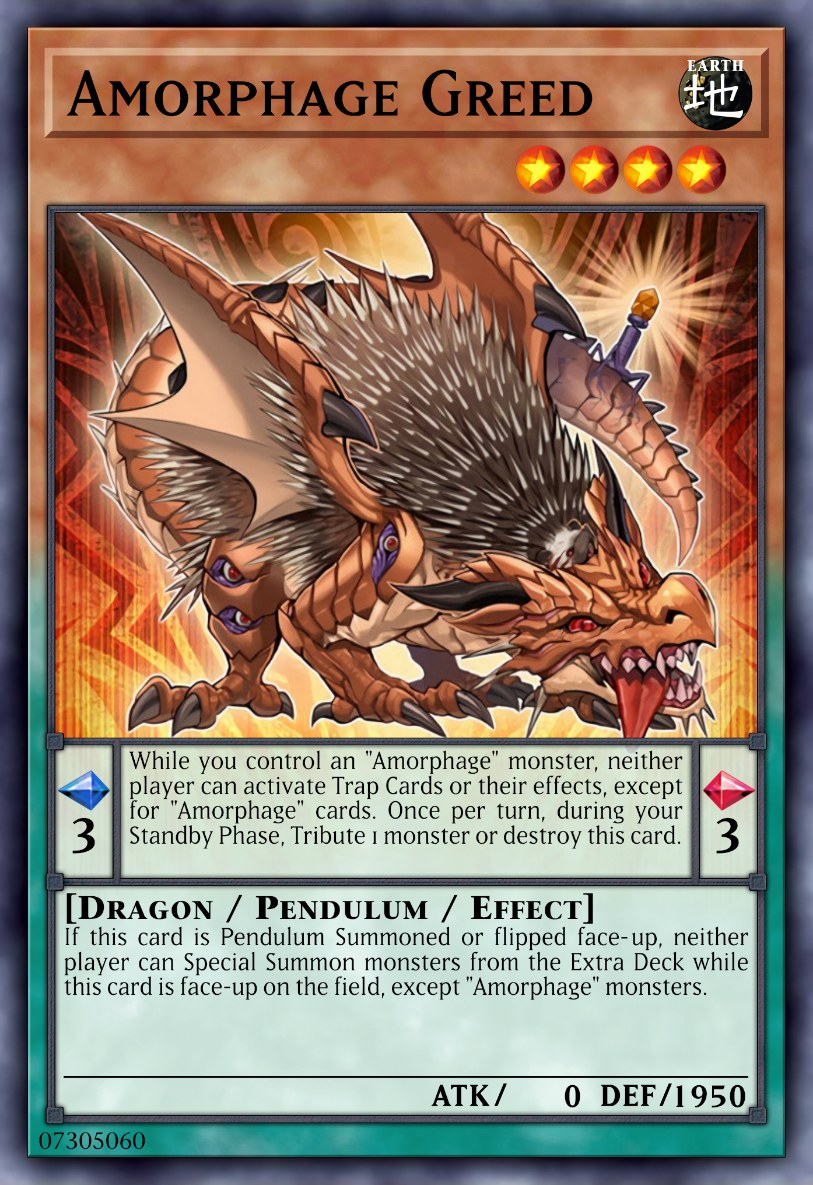 Amorphage Greed