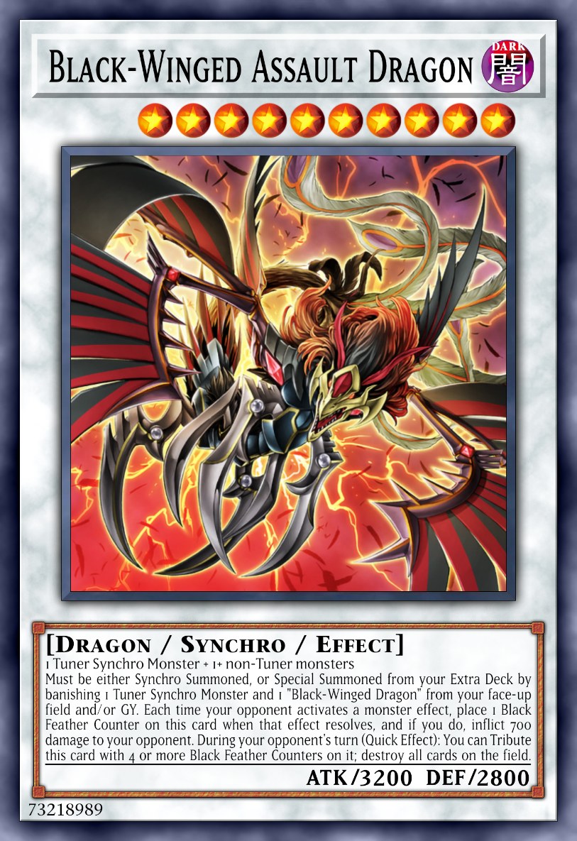 Black-Winged Assault Dragon