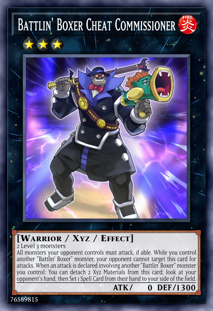 Battlin' Boxer Cheat Commissioner