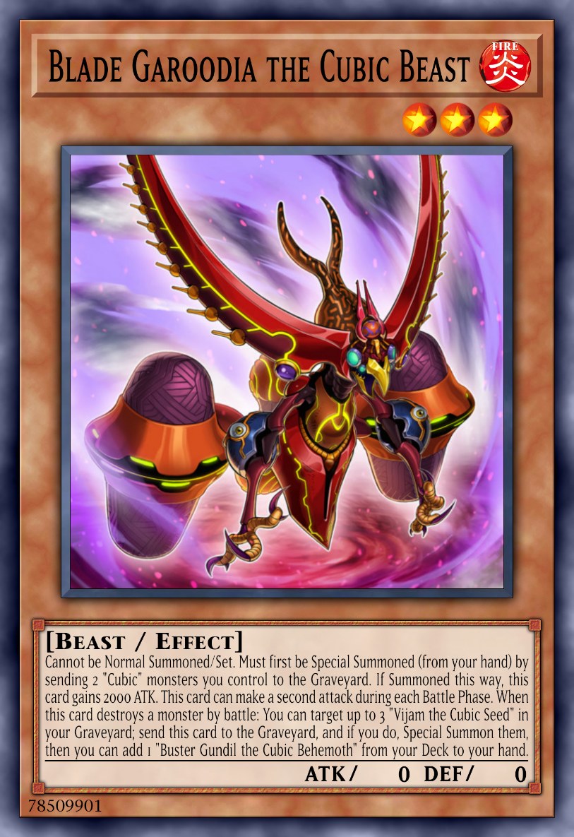 Blade Garoodia the Cubic Beast
