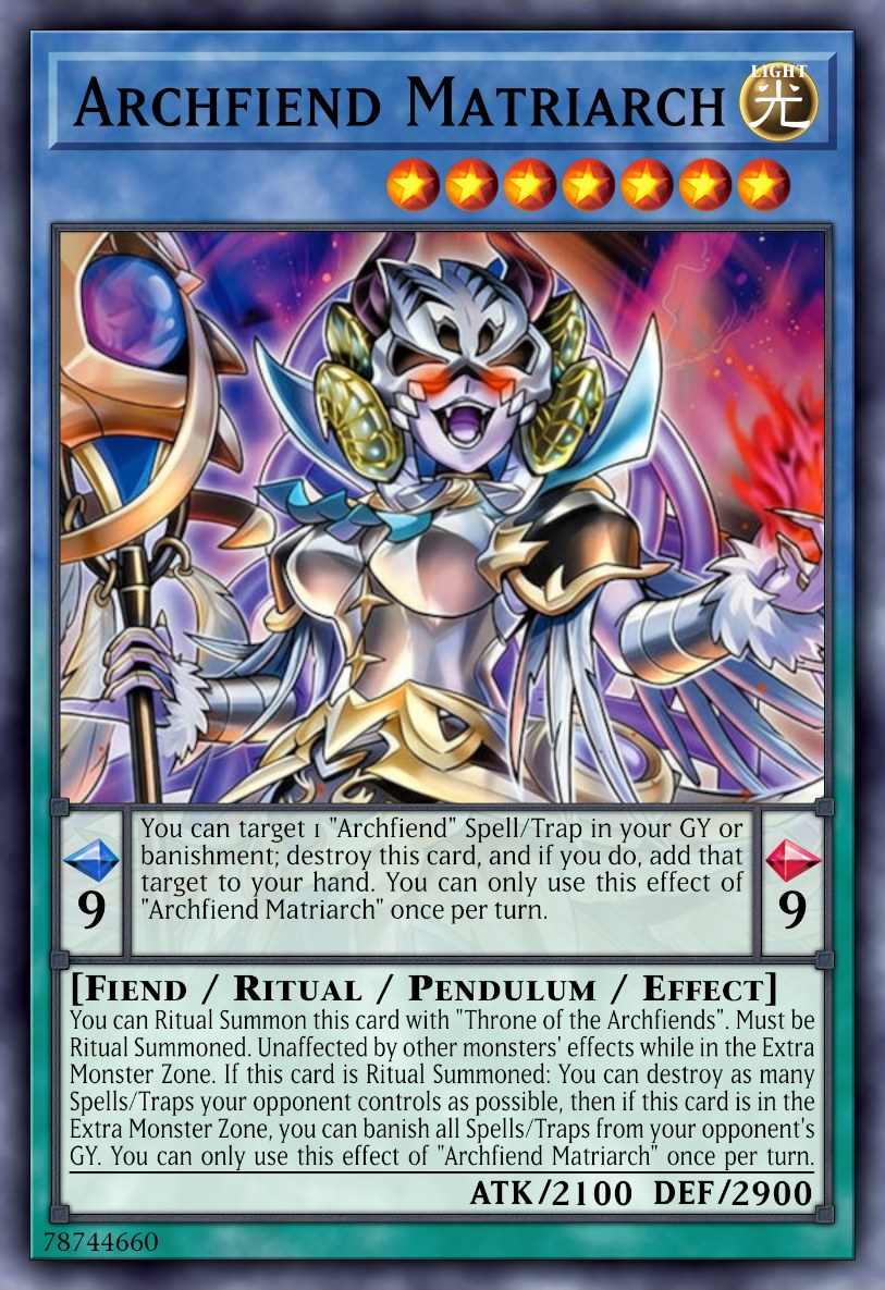 Archfiend Matriarch
