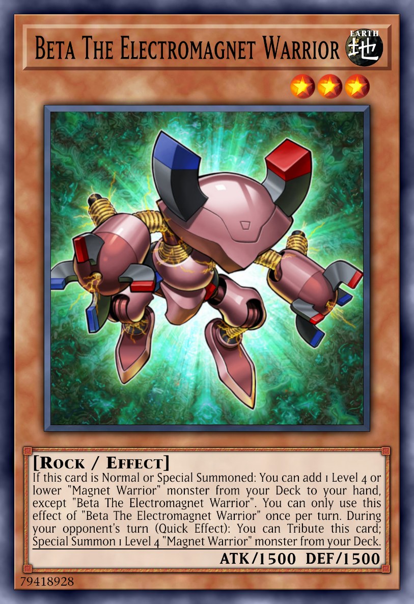 Beta The Electromagnet Warrior