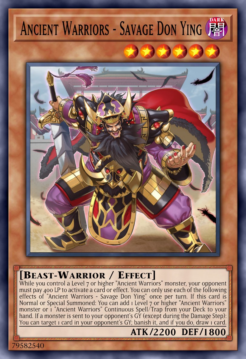 Ancient Warriors - Savage Don Ying