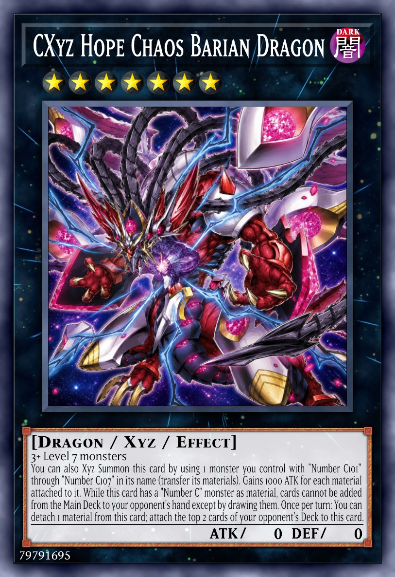 CXyz Hope Chaos Barian Dragon