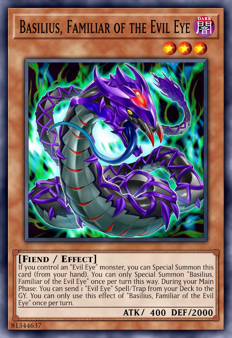 Basilius, Familiar of the Evil Eye