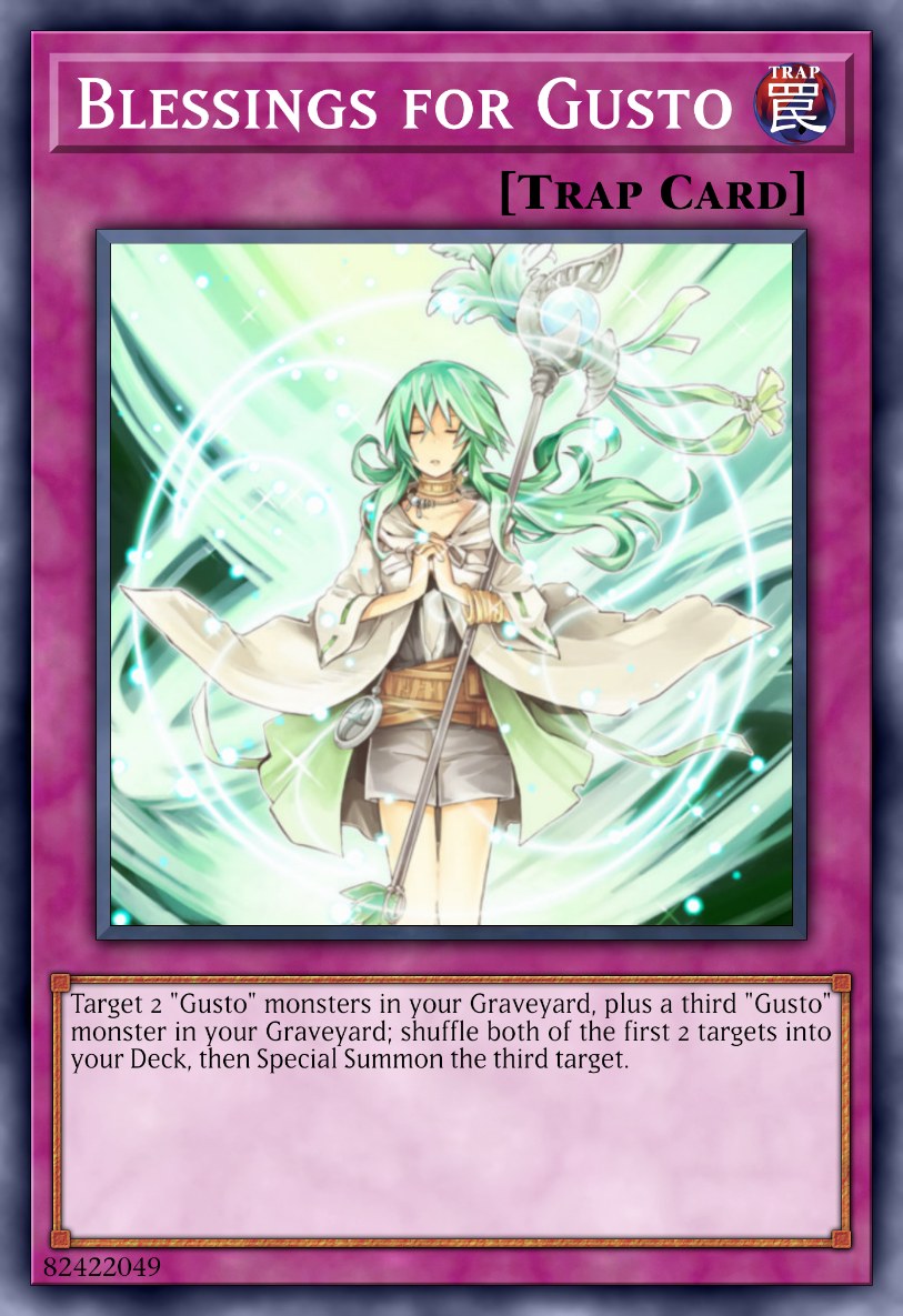 Blessings for Gusto