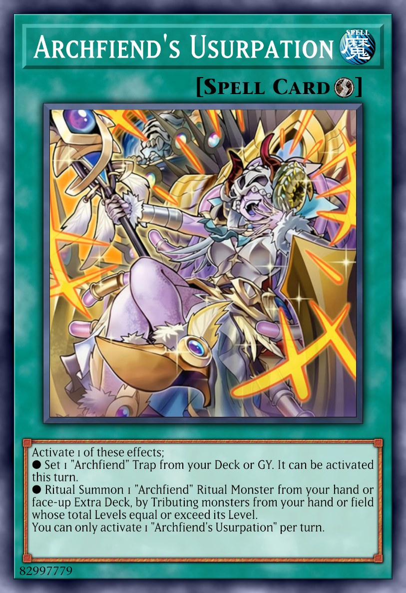 Archfiend's Usurpation
