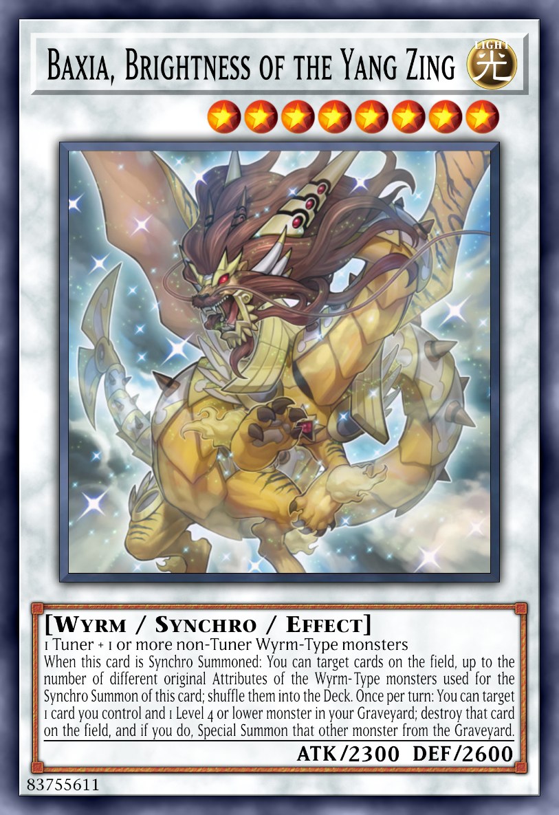 Baxia, Brightness of the Yang Zing