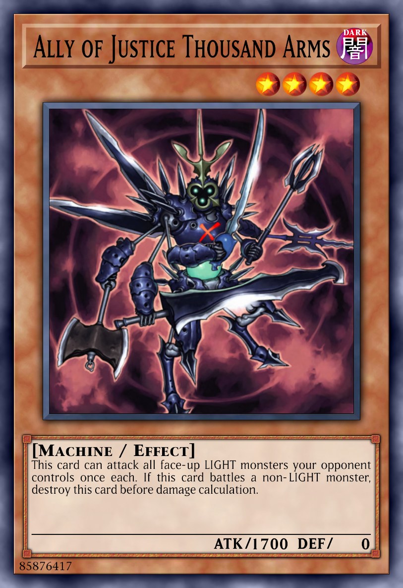 Ally of Justice Thousand Arms