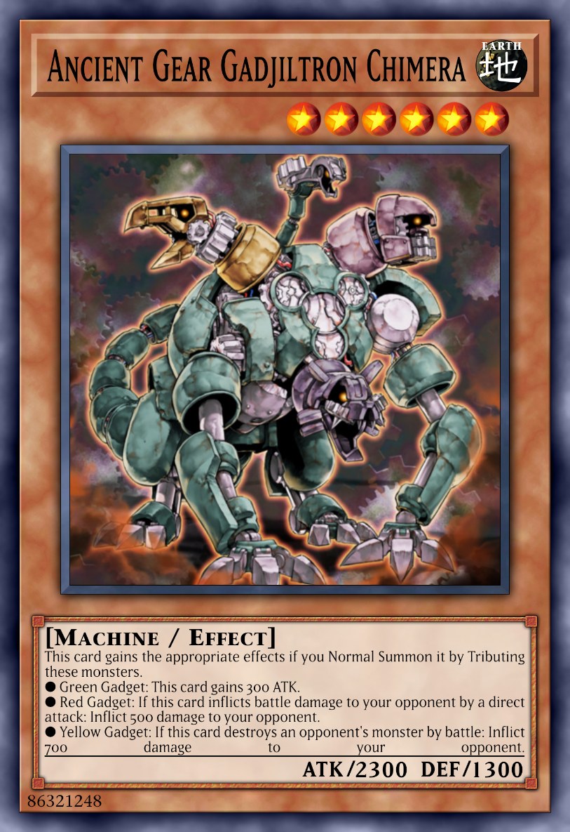 Ancient Gear Gadjiltron Chimera