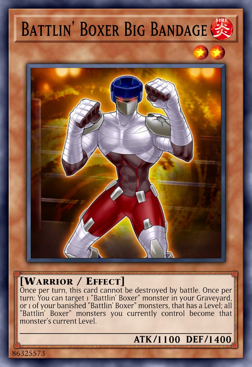Battlin' Boxer Big Bandage