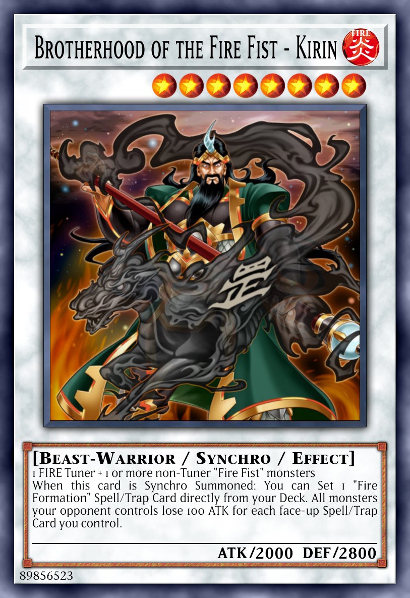 Brotherhood of the Fire Fist - Kirin