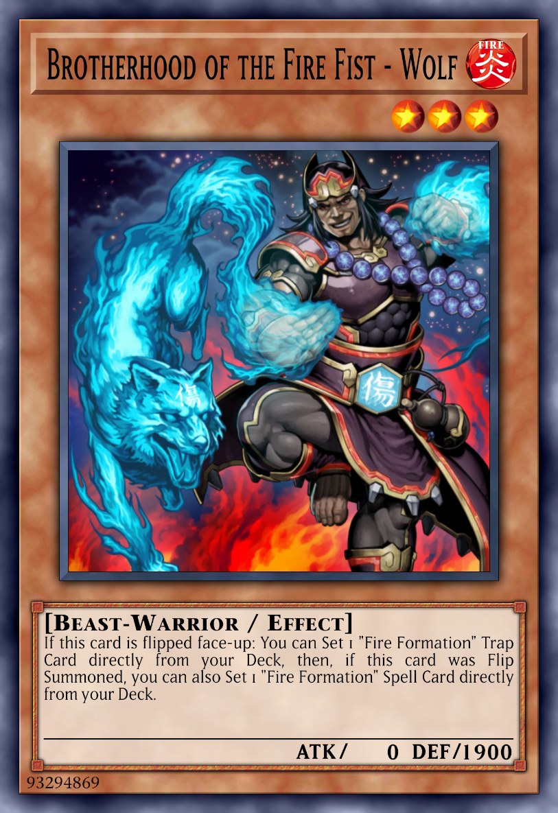 Brotherhood of the Fire Fist - Wolf