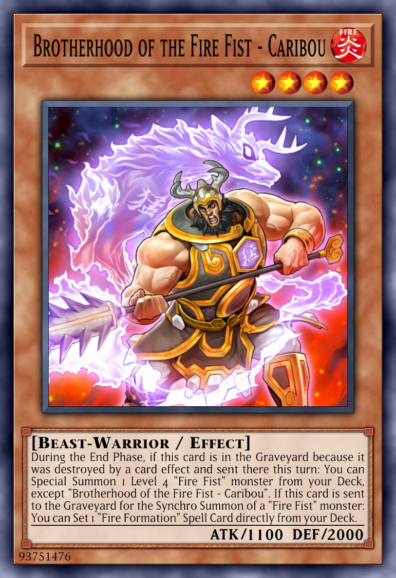 Brotherhood of the Fire Fist - Caribou