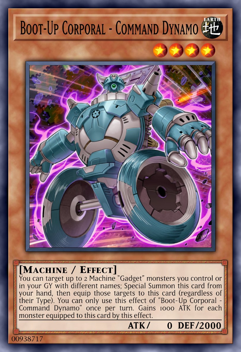 Boot-Up Corporal - Command Dynamo