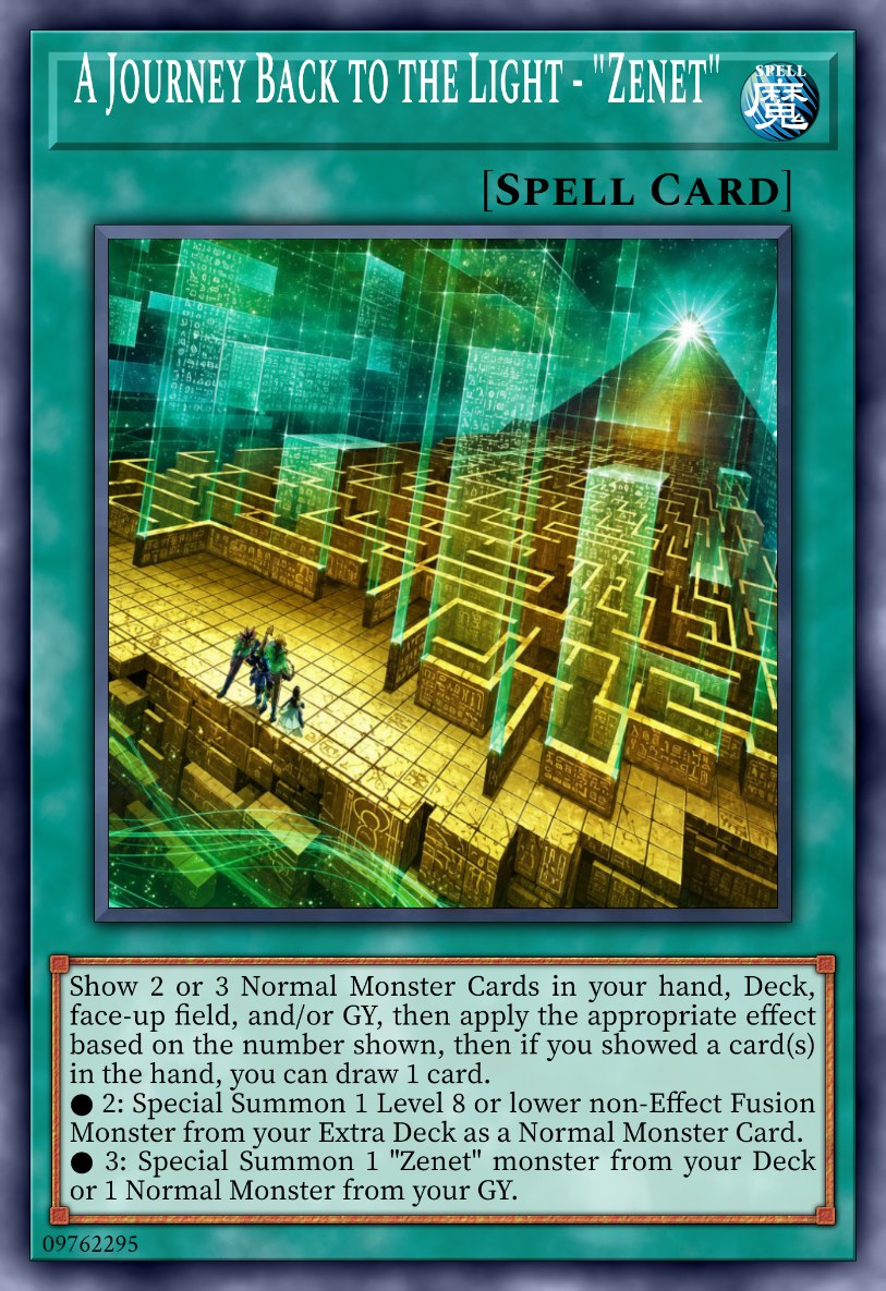 A Journey Back to the Light - "Zenet"