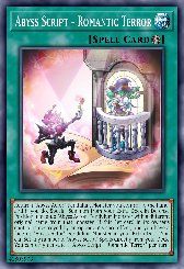 Abyss Script - Romantic Terror