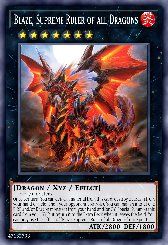 Blaze, Supreme Ruler of all Dragons