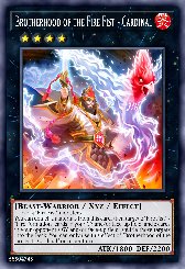 Brotherhood of the Fire Fist - Cardinal