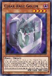 Clear Rage Golem