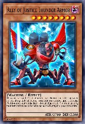 Ally of Justice Thunder Armor