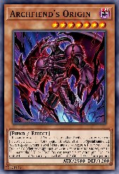Archfiend's Origin
