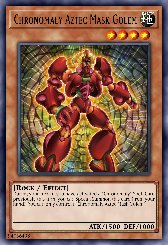 Chronomaly Aztec Mask Golem